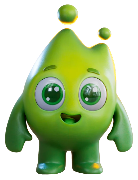 Green character